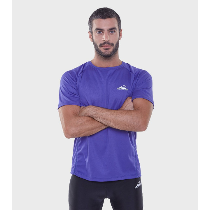 Remera running de hombre Agile