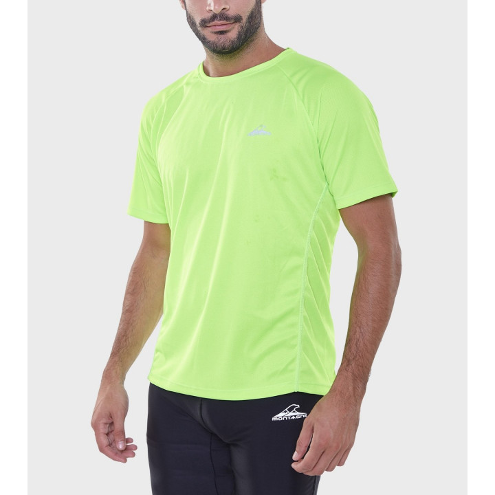 Remera running de hombre Agile