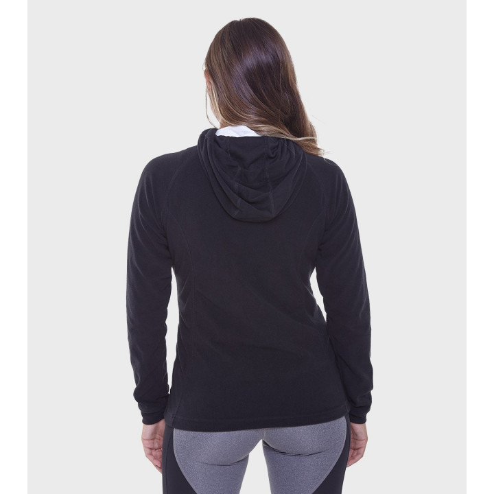 Campera de mujer de micropolar con capucha Aradia