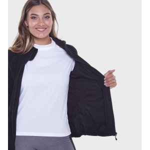Campera de mujer de micropolar con capucha Aradia