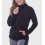 Campera de mujer de micropolar con capucha Aradia