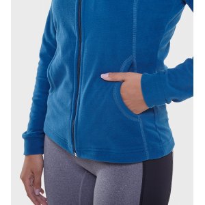 Campera de mujer de micropolar con capucha Aradia