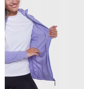 Campera de mujer de micropolar con capucha Aradia