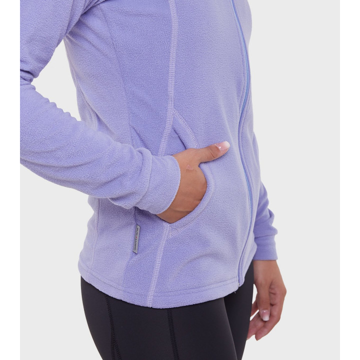 Campera de mujer de micropolar con capucha Aradia