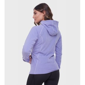 Campera de mujer de micropolar con capucha Aradia