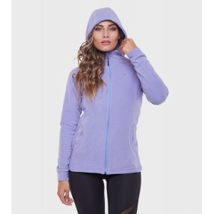 Campera de mujer de micropolar con capucha Aradia