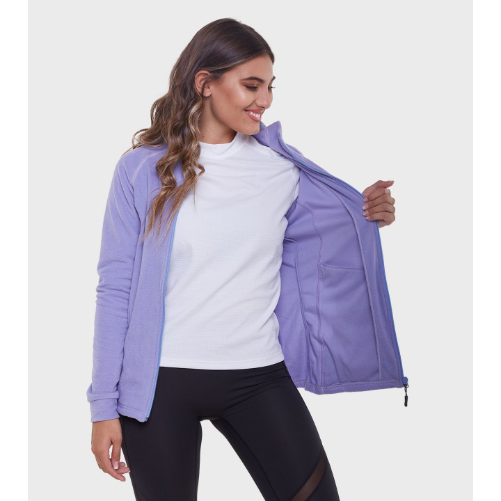 Campera de mujer de micropolar con capucha Aradia