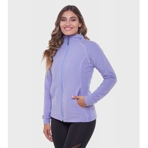 Campera de mujer de micropolar con capucha Aradia