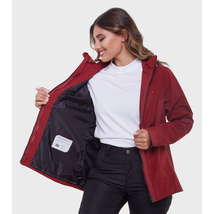 Campera de mujer Clover M 3en1
