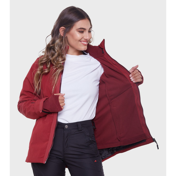 Campera de mujer Clover M 3en1