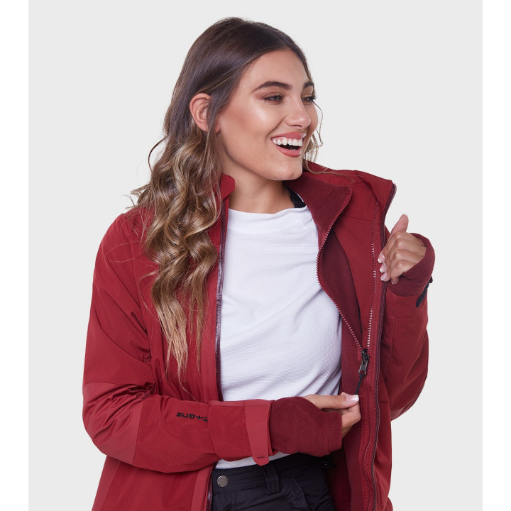 Campera de mujer Clover M 3en1