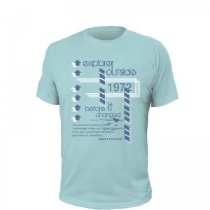 Outside cotton t-shirt man