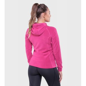 Campera de mujer de micropolar con capucha Aradia