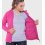Campera de mujer de micropolar con capucha Aradia