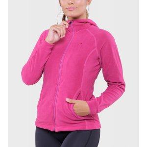 Campera de mujer de micropolar con capucha Aradia