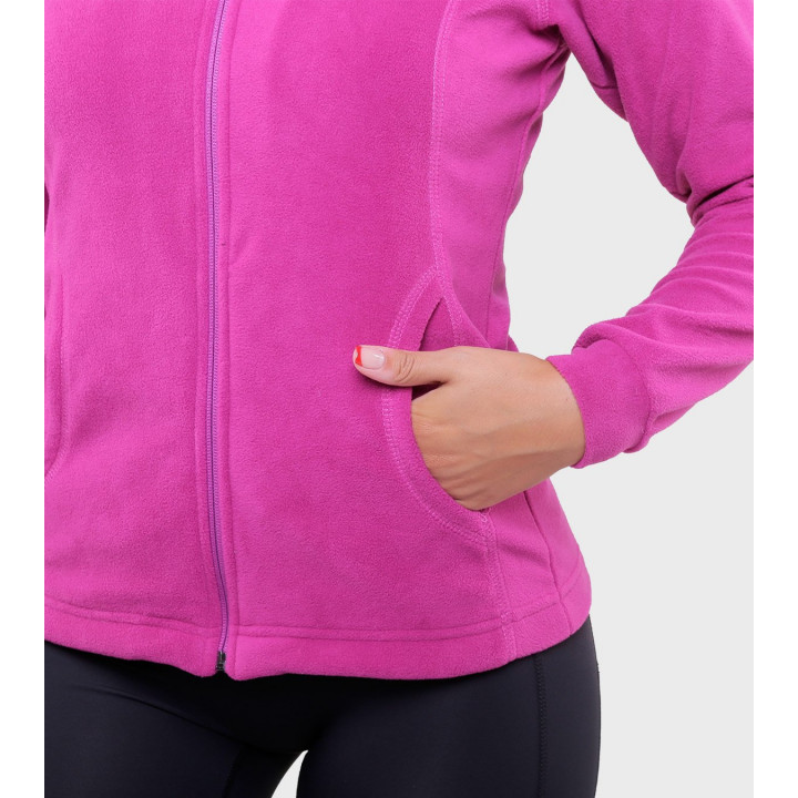 Campera de mujer de micropolar con capucha Aradia