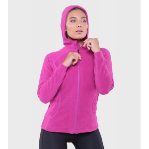 Campera de mujer de micropolar con capucha Aradia