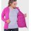 Campera de mujer de micropolar con capucha Aradia