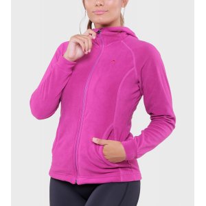 Campera de mujer de micropolar con capucha Aradia