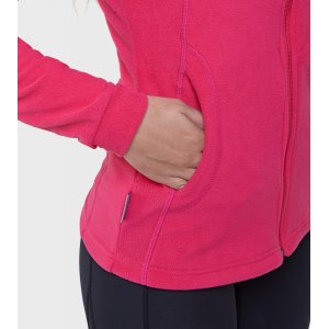 Campera de mujer de micropolar con capucha Aradia