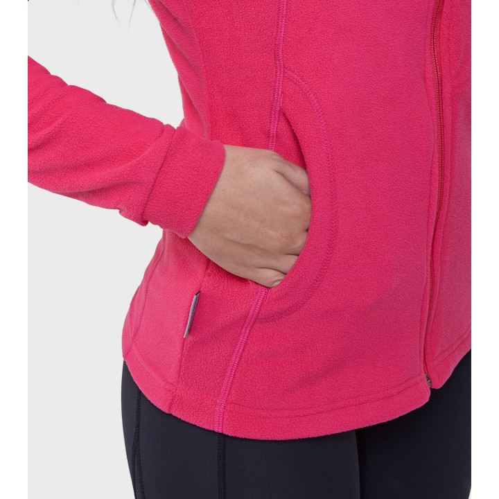 Campera de mujer de micropolar con capucha Aradia