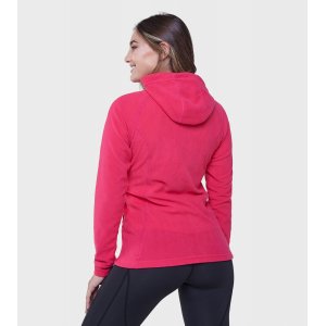 Campera de mujer de micropolar con capucha Aradia