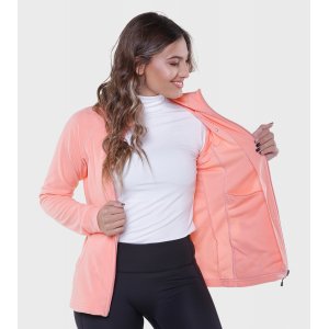 Campera de mujer de micropolar con capucha Aradia
