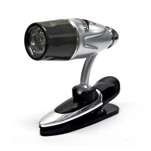 3 LED Flashlight with Clip New