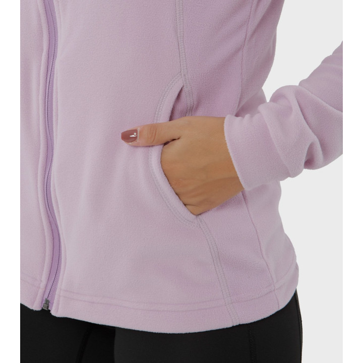 Campera de mujer de micropolar con capucha Aradia