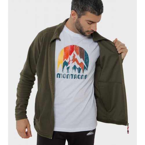 Campera de hombre de micro polar Conor