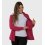 Campera de mujer de micropolar con capucha Aradia