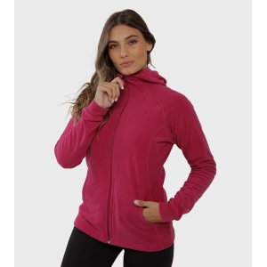 Campera de mujer de micropolar con capucha Aradia