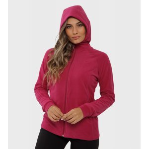 Campera de mujer de micropolar con capucha Aradia