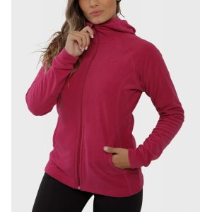 Campera de mujer de micropolar con capucha Aradia