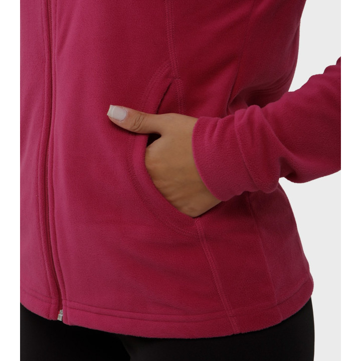 Campera de mujer de micropolar con capucha Aradia