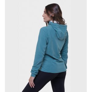 Campera de mujer de micropolar con capucha Aradia