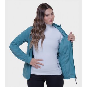 Campera de mujer de micropolar con capucha Aradia