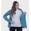 Campera de mujer de micropolar con capucha Aradia