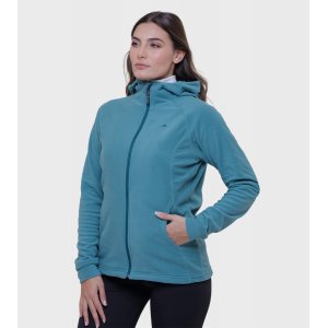 Campera de mujer de micropolar con capucha Aradia