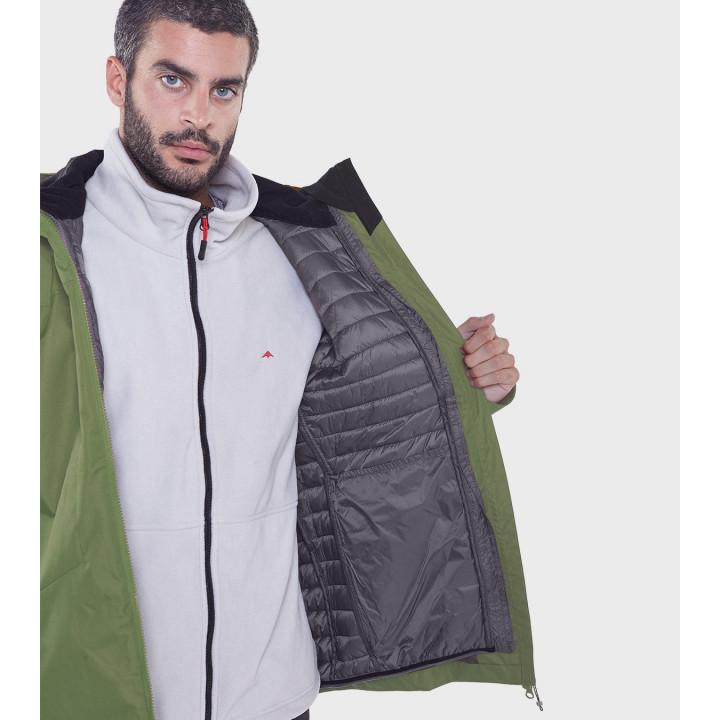 Campera de hombre Eros 3en1