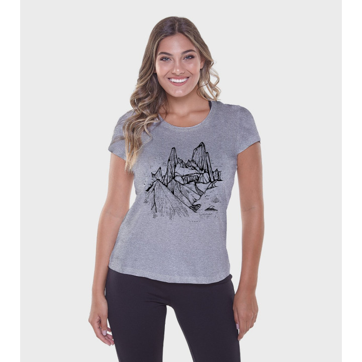 Remera de mujer Fitz Roy