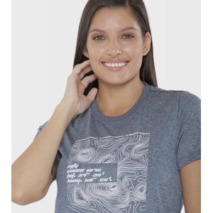 Remera de mujer Latitud M/C