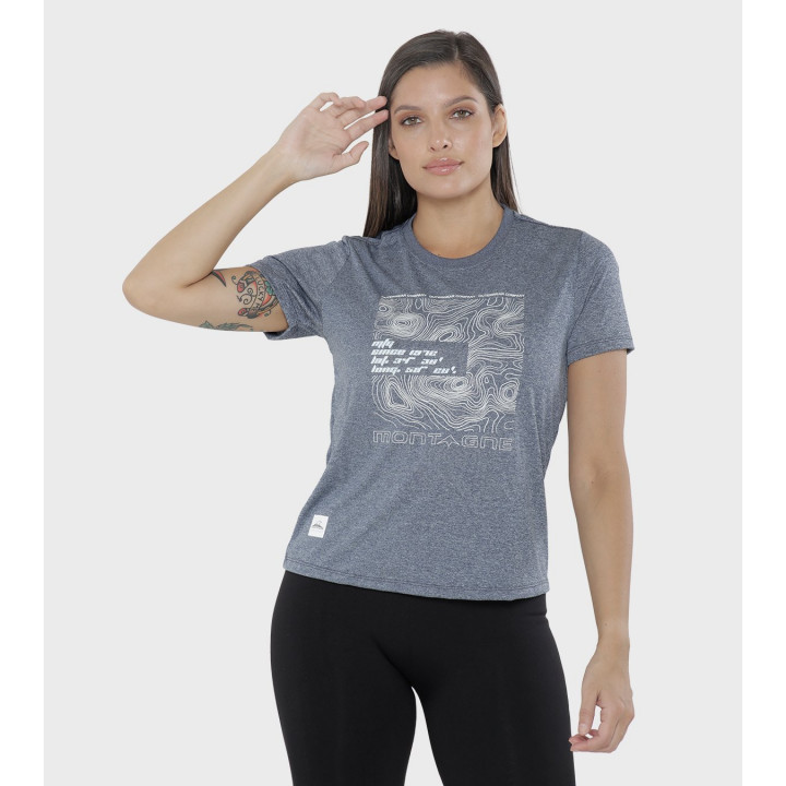 Remera de mujer Latitud M/C