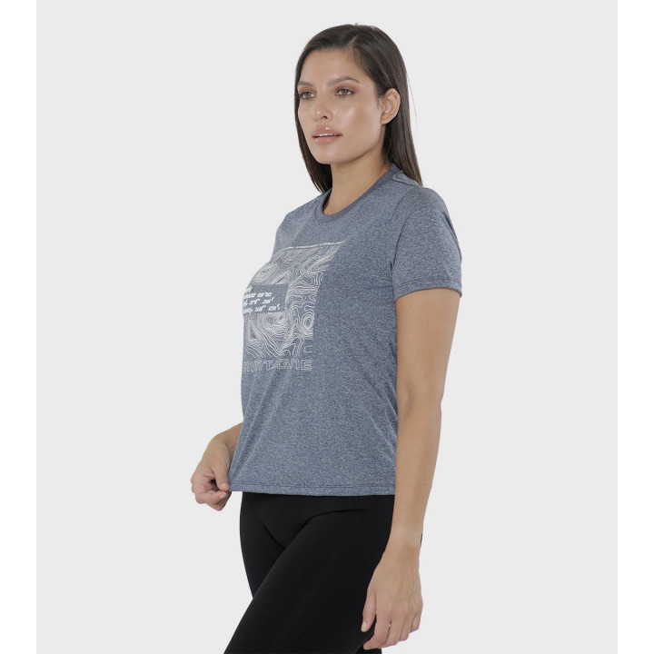 Remera de mujer Latitud M/C