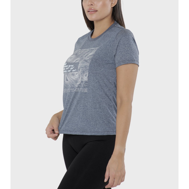 Remera de mujer Latitud M/C