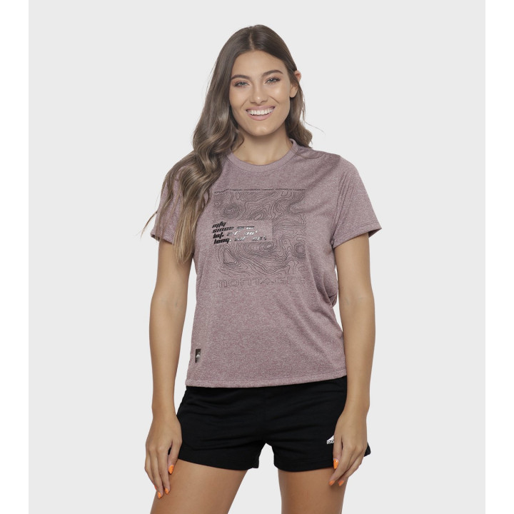 Remera de mujer Latitud M/C