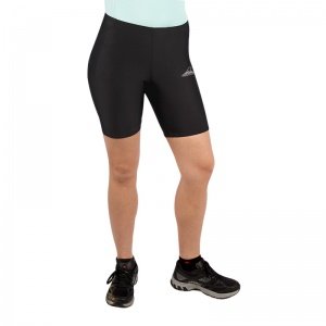 Calza short de mujer negra Spinning