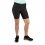 Calza short de mujer negra Spinning