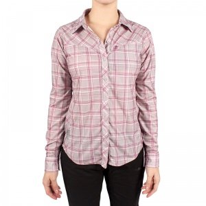 Camisa de mujer escocesa Iguacel