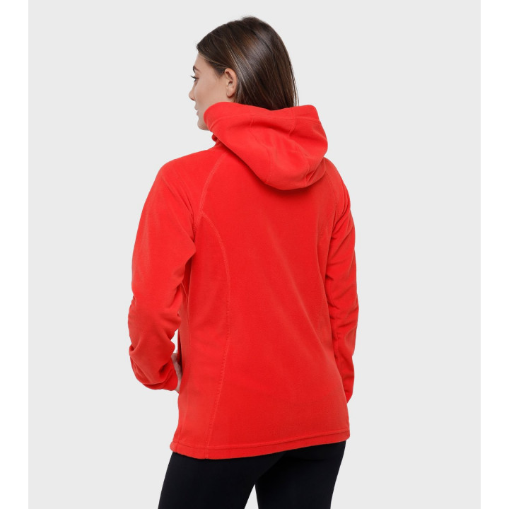 Campera de mujer de micropolar con capucha Aradia